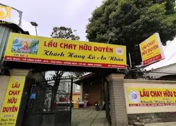 lẩu chay Hữu Duyên