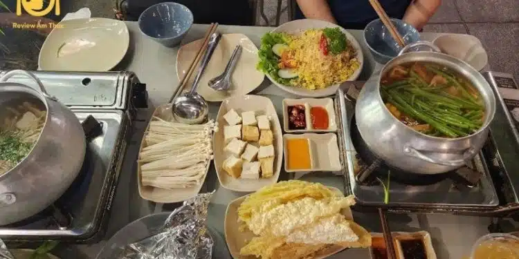 Review lẩu chay Nhà Nát Thành Thái - Thiên đường món chay 5 lẩu chay nhà nát thành thái