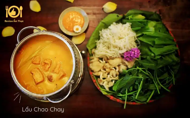 lẩu chao chay