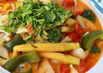 Lẩu tomyum chay