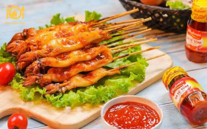 mực nướng BBQ