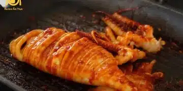 mực nướng hàn quốc