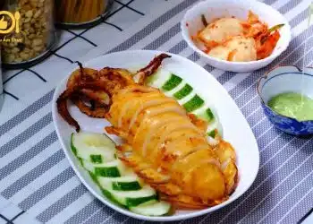 mực nướng sả ớt