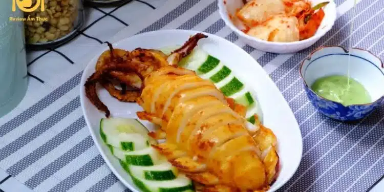 Hướng dẫn làm mực nướng sả ớt siêu ngon chỉ với vài bước đơn giản 5 mực nướng sả ớt