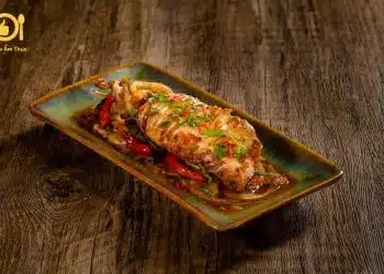 Mực nướng sốt Thái