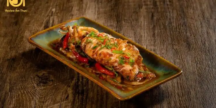 Mực nướng sốt Thái