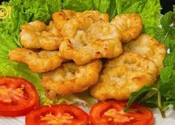 chả mực nướng