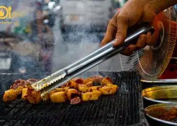 mực lá đại dương nướng