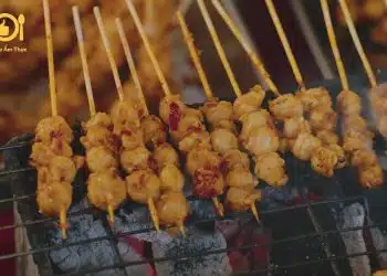 răng mực nướng