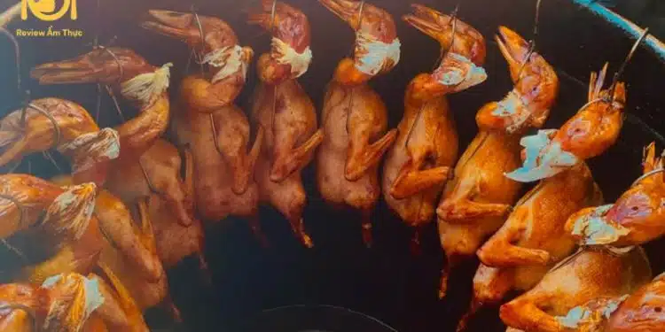 Cách làm vịt nướng lu chuẩn vị chiêu đãi người thân dịp lễ Tết 6 vịt nướng lu