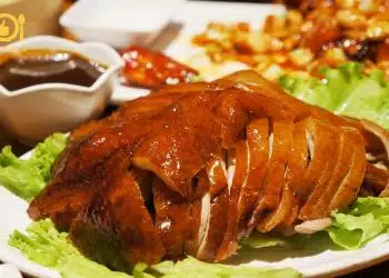 vịt nướng mật ong