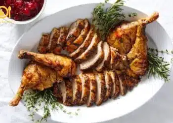 vịt nướng riềng mẻ bằng nồi chiên không dầu