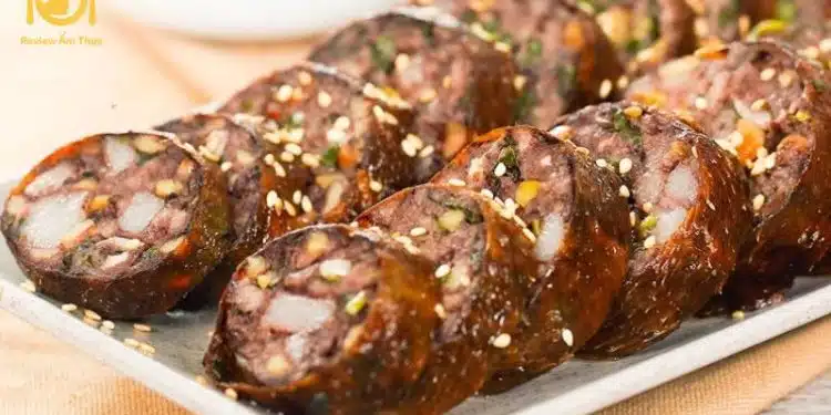 Hướng dẫn cách làm dồi vịt nướng chuẩn vị, vỏ giòn, thịt ngon 5 dồi vịt nướng