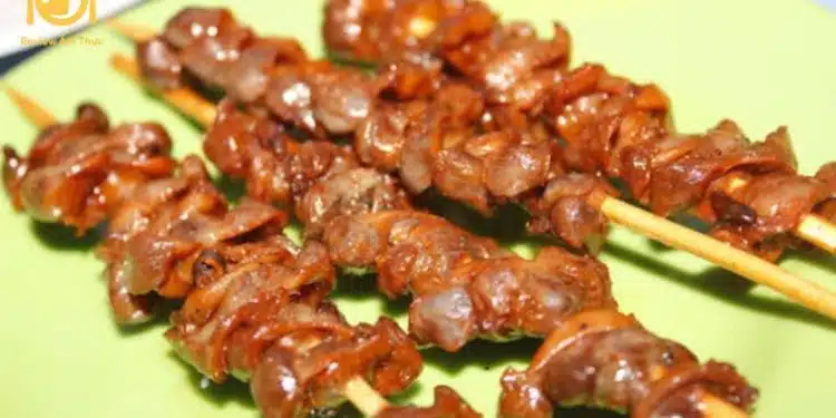 Hướng dẫn cách làm lòng vịt nướng thơm ngon, giòn sần sật 5 lồng vịt nướng