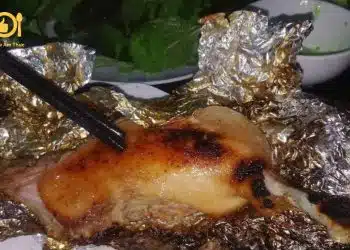 vịt nướng giấy bạc