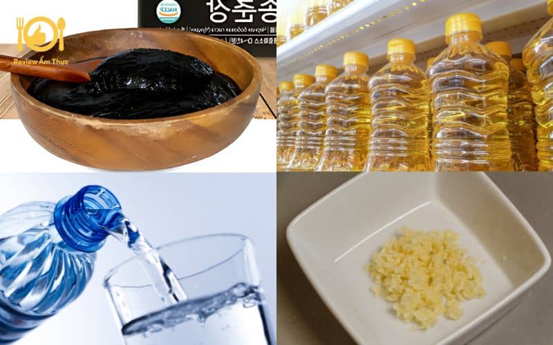 cách làm sốt tương đen trộn mì