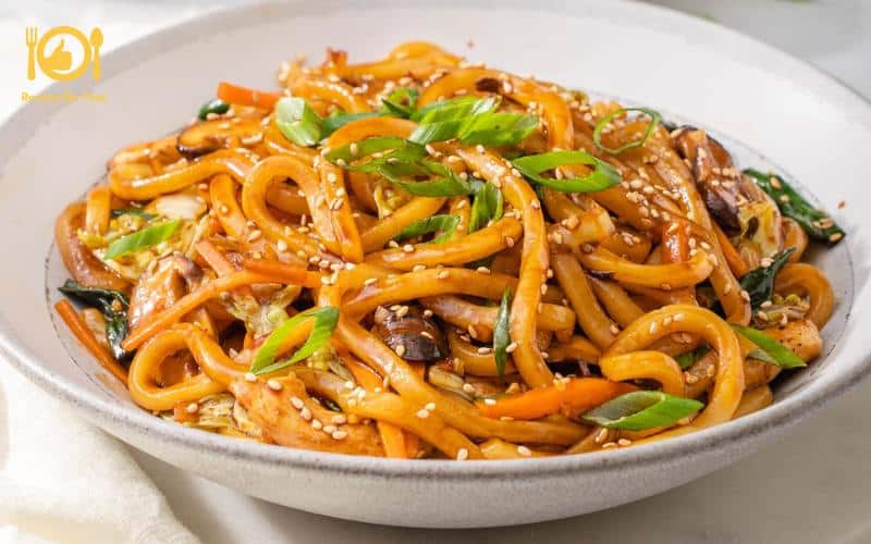 mì udon trộn
