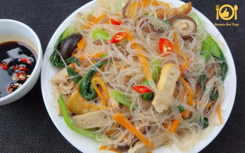 Miến xào rau củ chay đầy đủ dưỡng chất, thơm ngon và dễ ăn