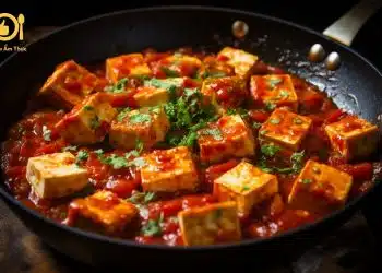 đậu hũ sốt cà chua