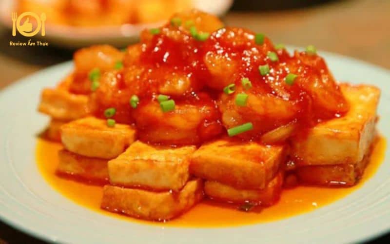 đậu hũ sốt cà chua