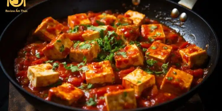 Cách nấu đậu hũ sốt cà chua mềm ngon, không bị vỡ nát 6 đậu hũ sốt cà chua