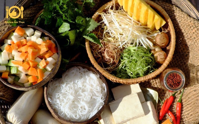 thực đơn món chay